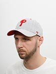 Бейсболка 47 BRAND арт. B-STMCD19WHV-CCB Philadelphia Phillies MLB (светло-серый)